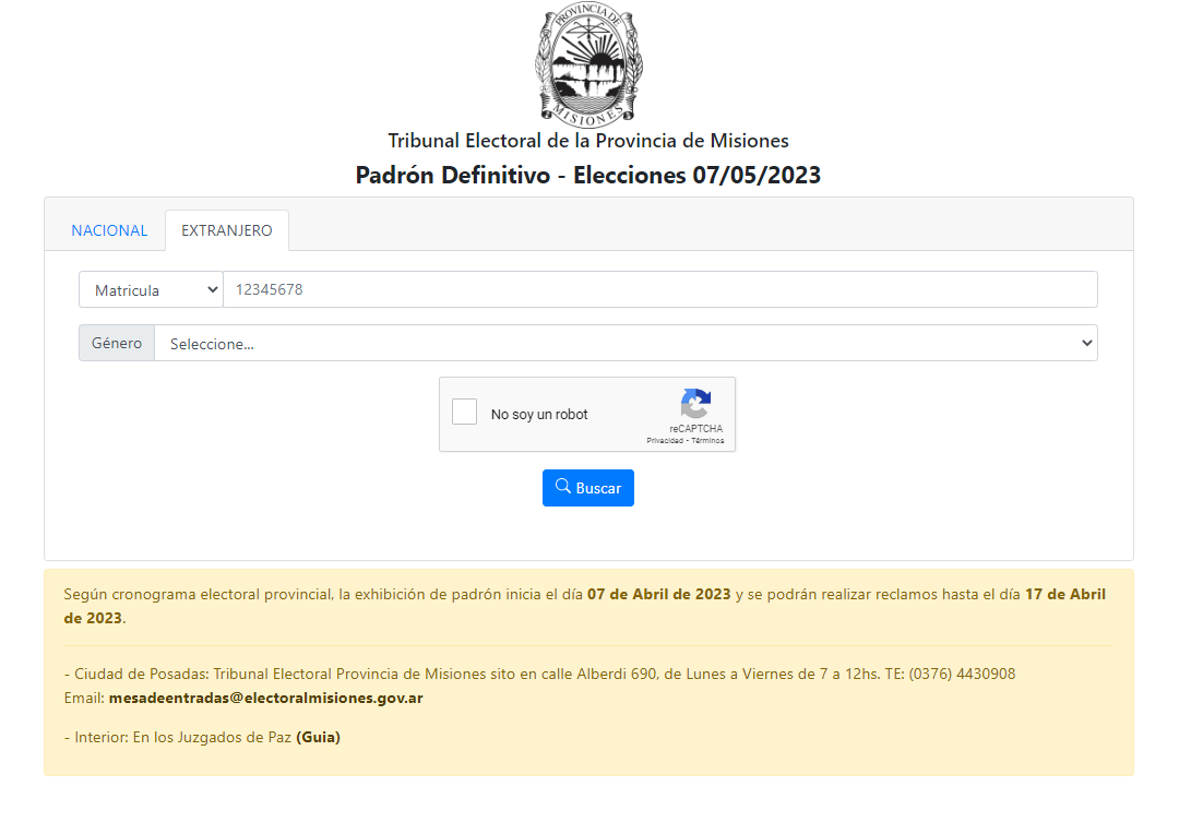 Se Encuentra Disponible El Padrón Definitivo Para Las Elecciones Generales Del 7 De Mayo 2229