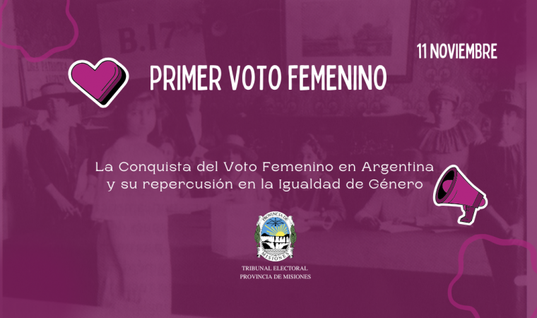 Primer voto femenino2024